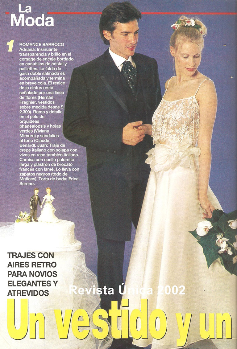 Nota en la Revista Única 2002